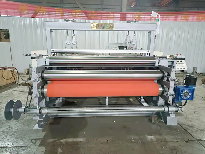  160F Full CNC Diamond Mesh Weaving Machine